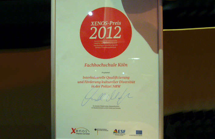 Xenos Preisverleihung 2012